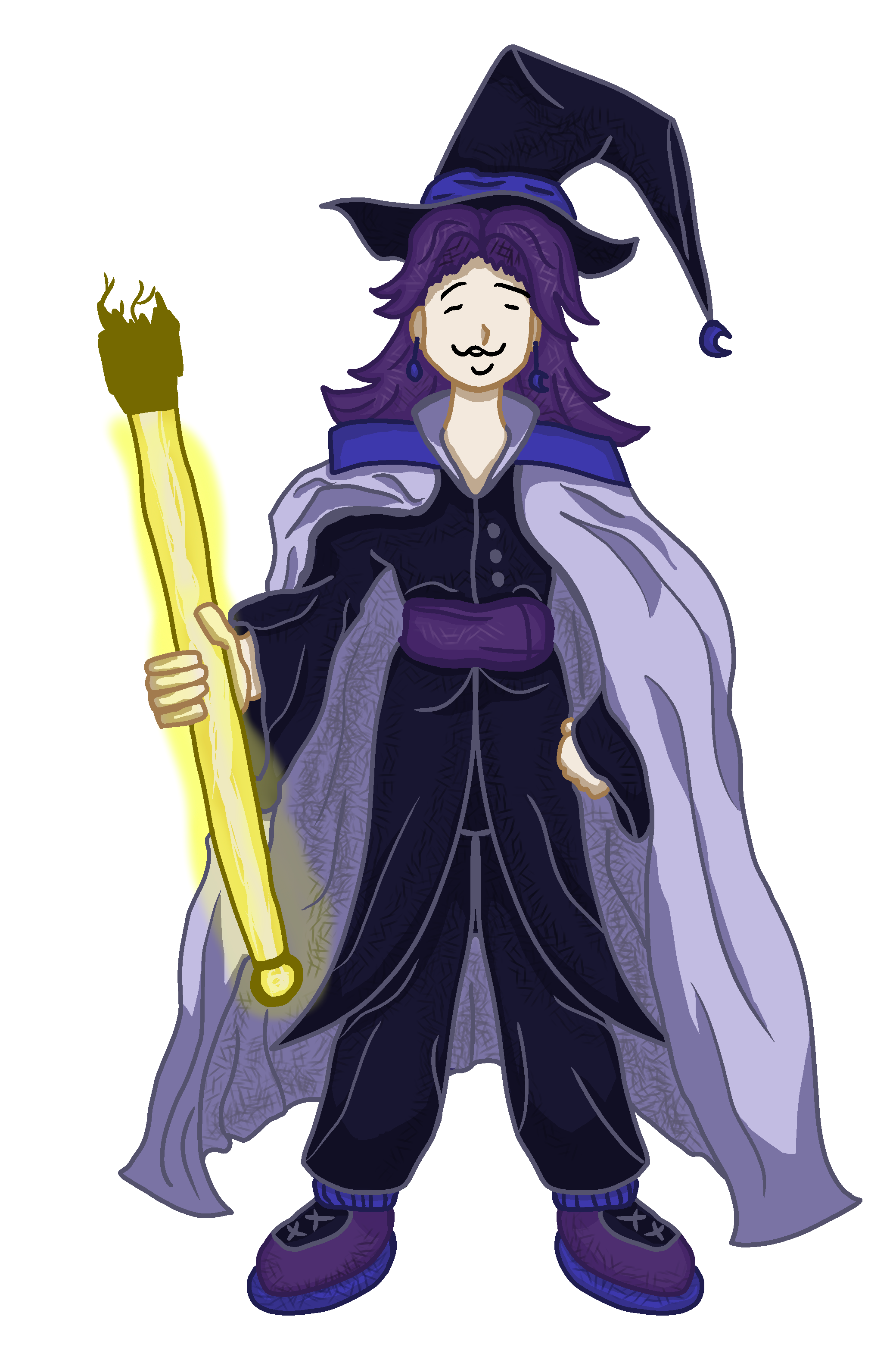 Youtube Wizard Character