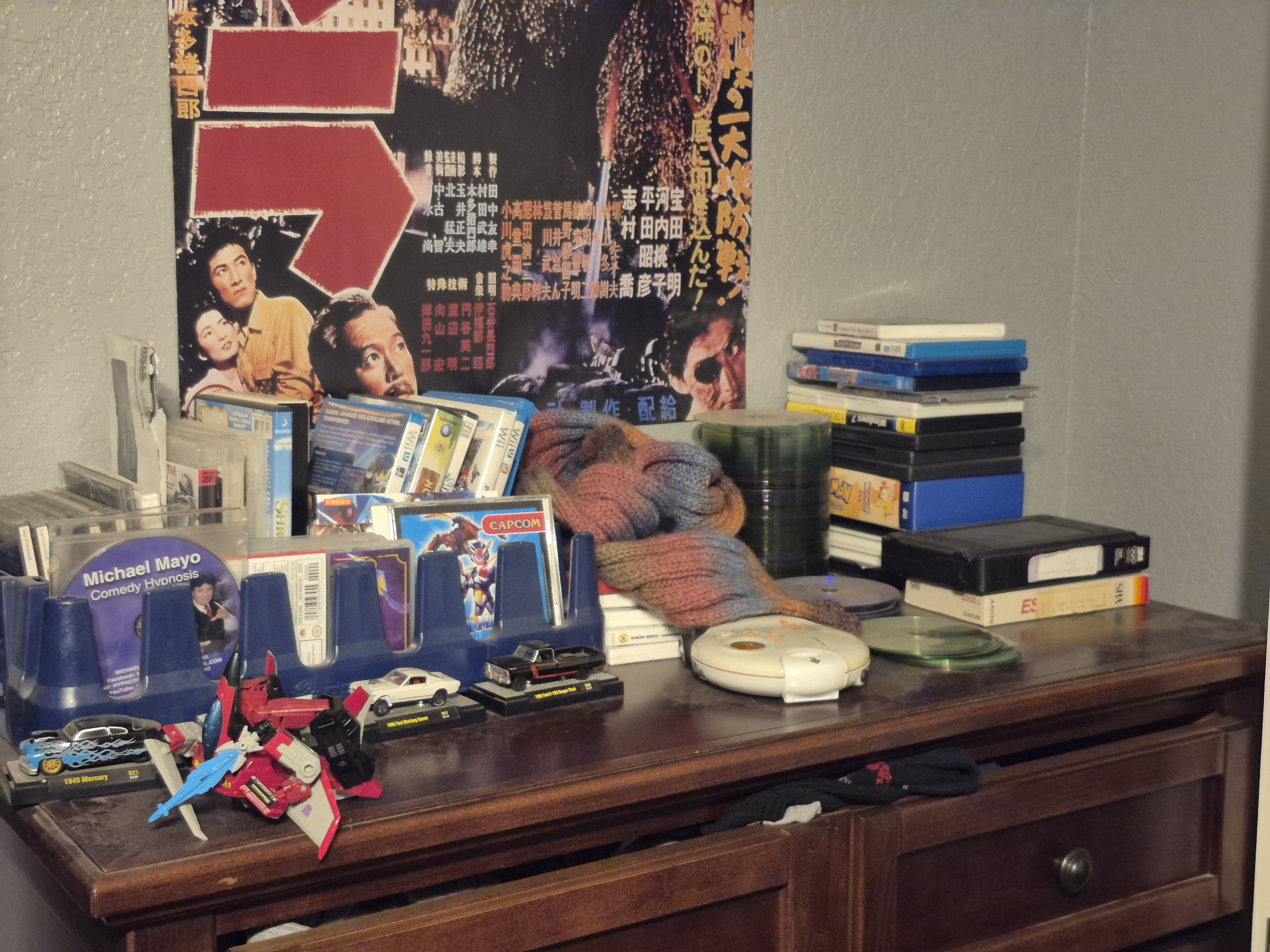 A ton of dvds and cds